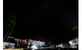 忠县官坝初中学 星空下的丽校园